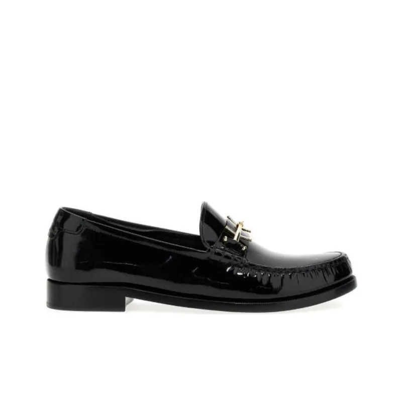 SAINT LAURENT Le Loafer Penny Slippers-1