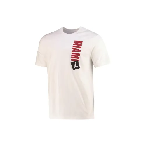 NBA Miami Heat T-Shirts Men White