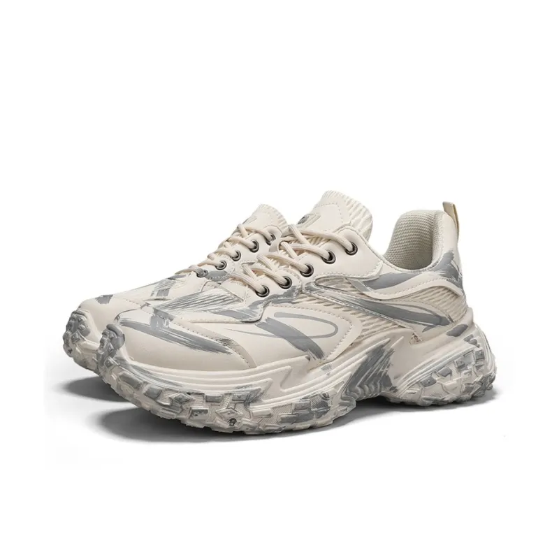M.M Party Anti Slip Wear Resistant Low Top Chunky Sneakers Men-15