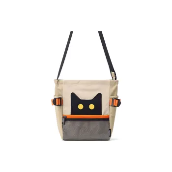 NOXXON Nylon Tote Shopping Bag Handbag Crossbody Bag Shoulder Bag Unisex Khaki