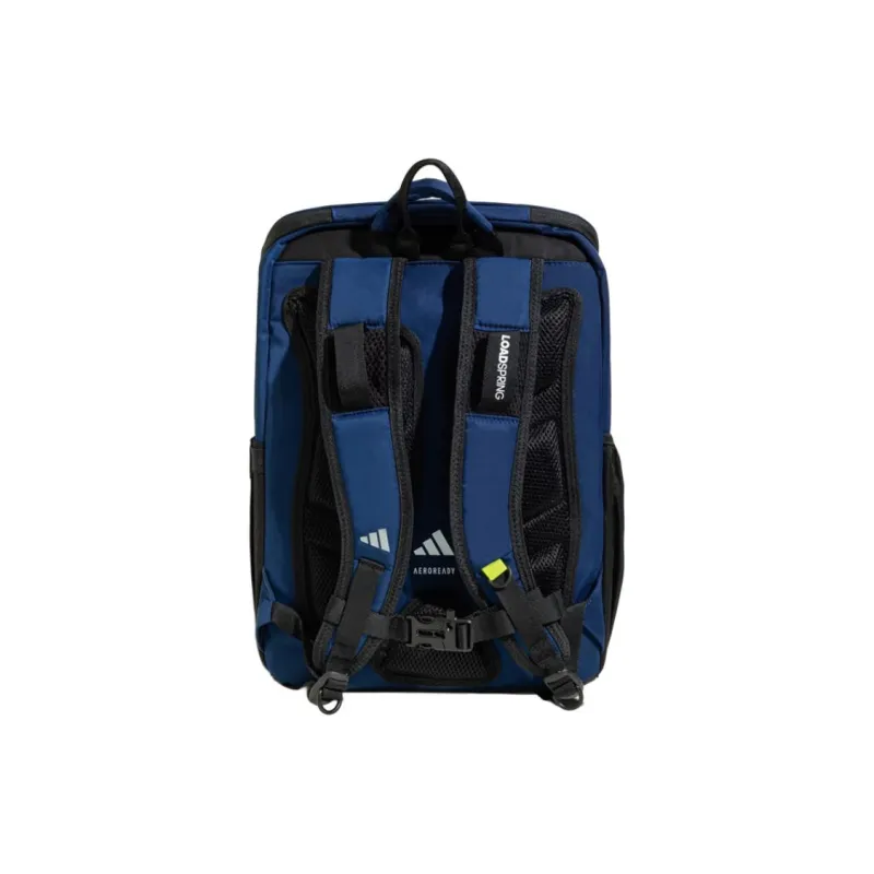 Adidas Polyester Backpack Regular Men's Dark Blue & Black-2