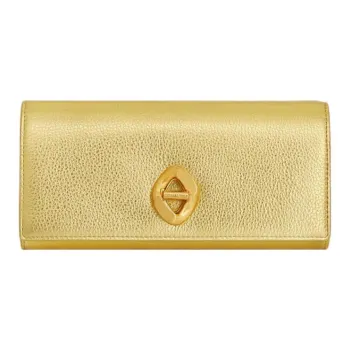 REBECCA MINKOFF Leather Shoulder Bag Crossbody Bag Women's Gold