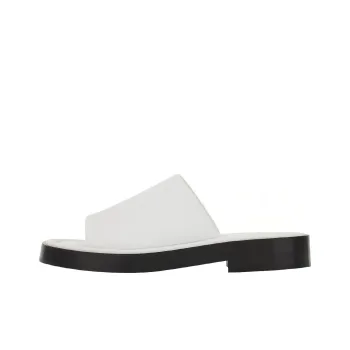 FERRAGAMO Slide Slippers Men's White