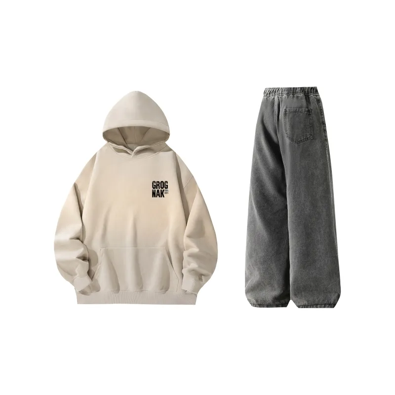 GROGNAK Sweatshirt Sets Unisex-38