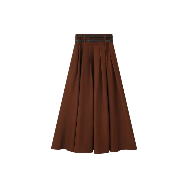 Pa33word Casual Style Long Skirt Women's-10