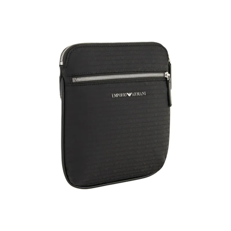 EMPORIO ARMANI Polyamide Shoulder Bag, Crossbody Bag Men Black-2