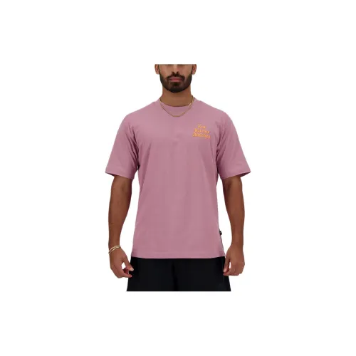 New Balance Sport Essentials T-Shirts Men Rosewood