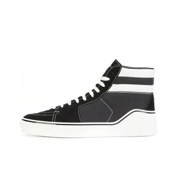 GIVENCHY High Top Stylish Skateboarding Shoes Men's Black White