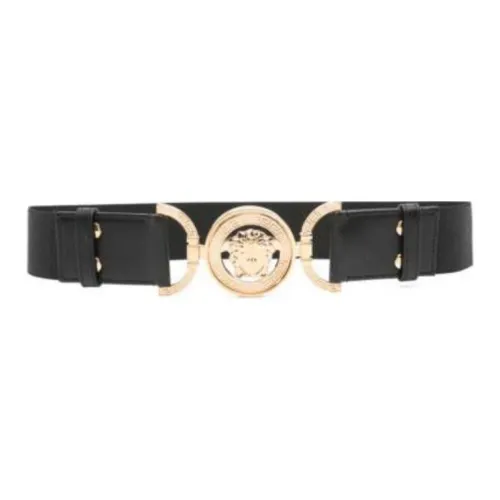 VERSACE Medusa Head buckle Elastic Belt