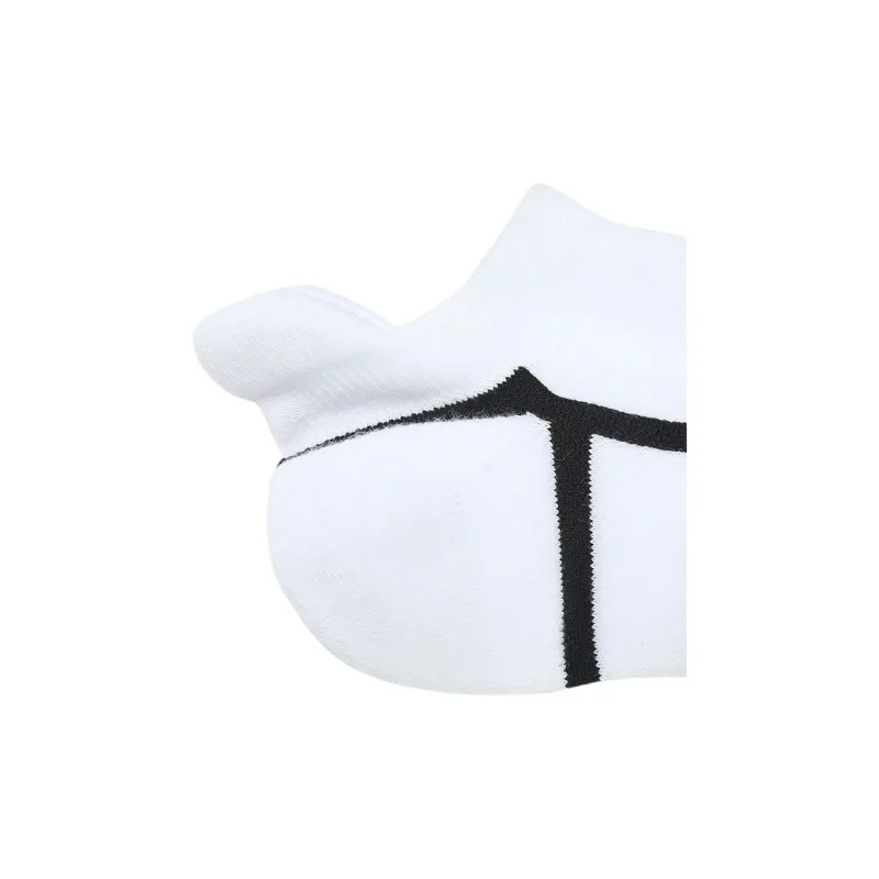 FILA Golf Series No Show Socks Men's 1 Pack Standard White-3