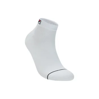FILA Heritage Ankle Socks Men's 1 Pack Standard White