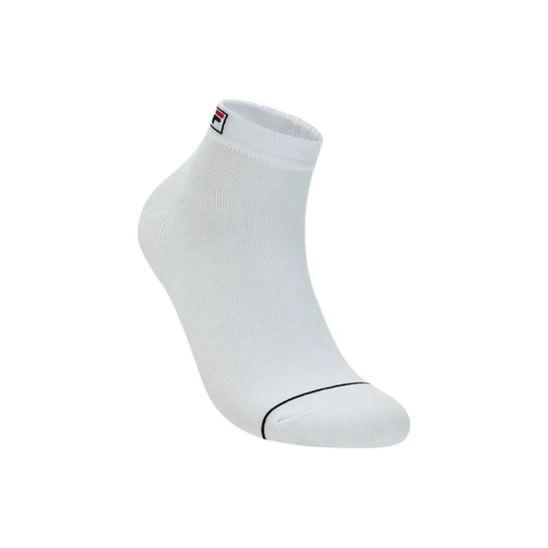 FILA Heritage Ankle Socks Men's 1 Pack Standard White-0