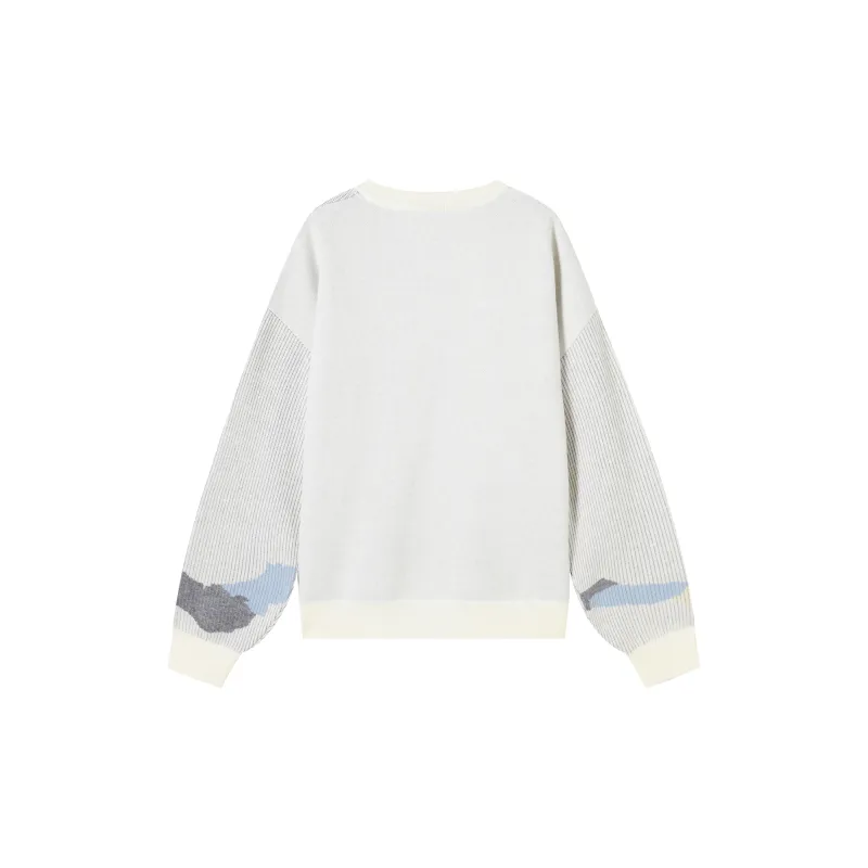 DIALOGUE x KAIYILAIWEN,LIANMINGKUAN Knitwear Women's Moonlight Gray-1