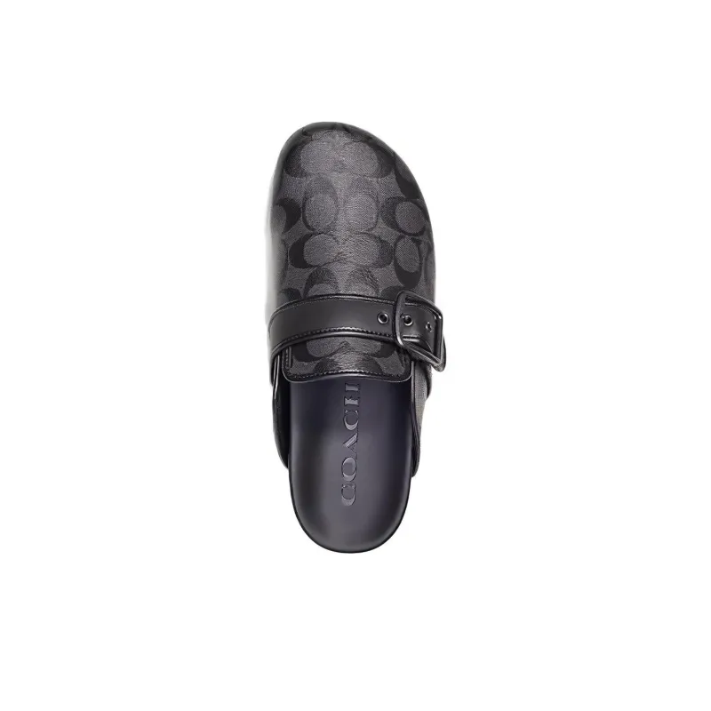 COACH Closed Toe Slippers Men's Black-3