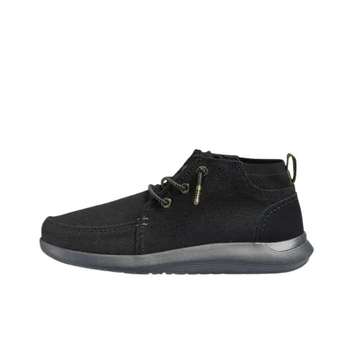 REEF Running Shoes Men Mid-Top Gray