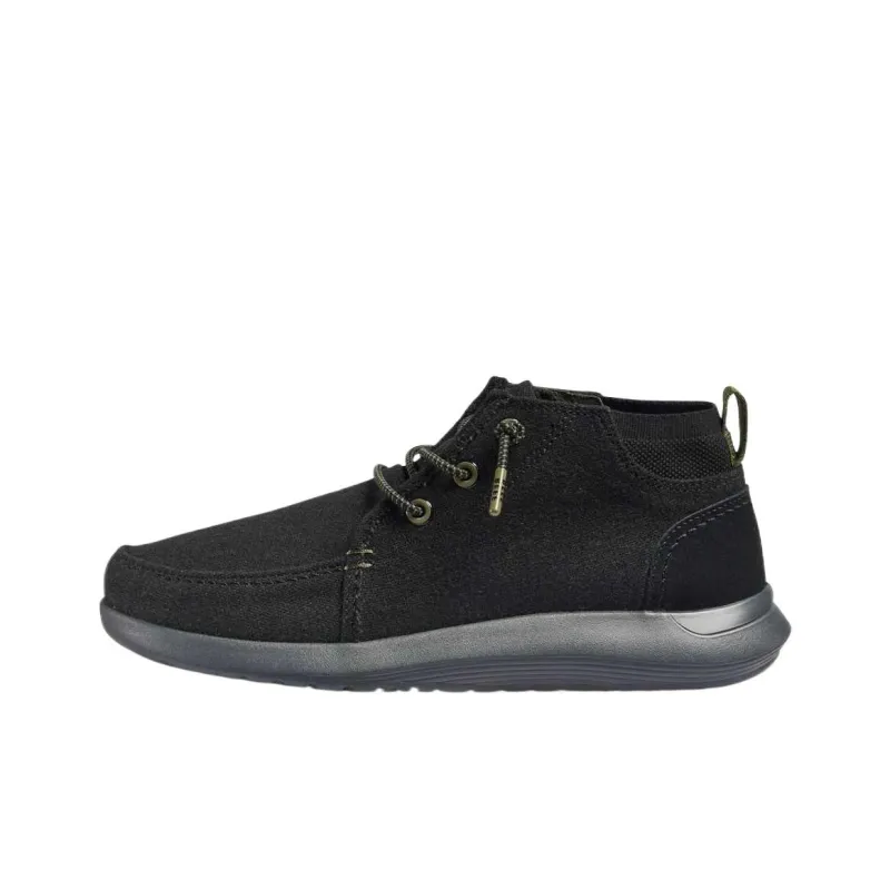 REEF Wear-Resistant Mid-Top Running Shoes Men Black-0
