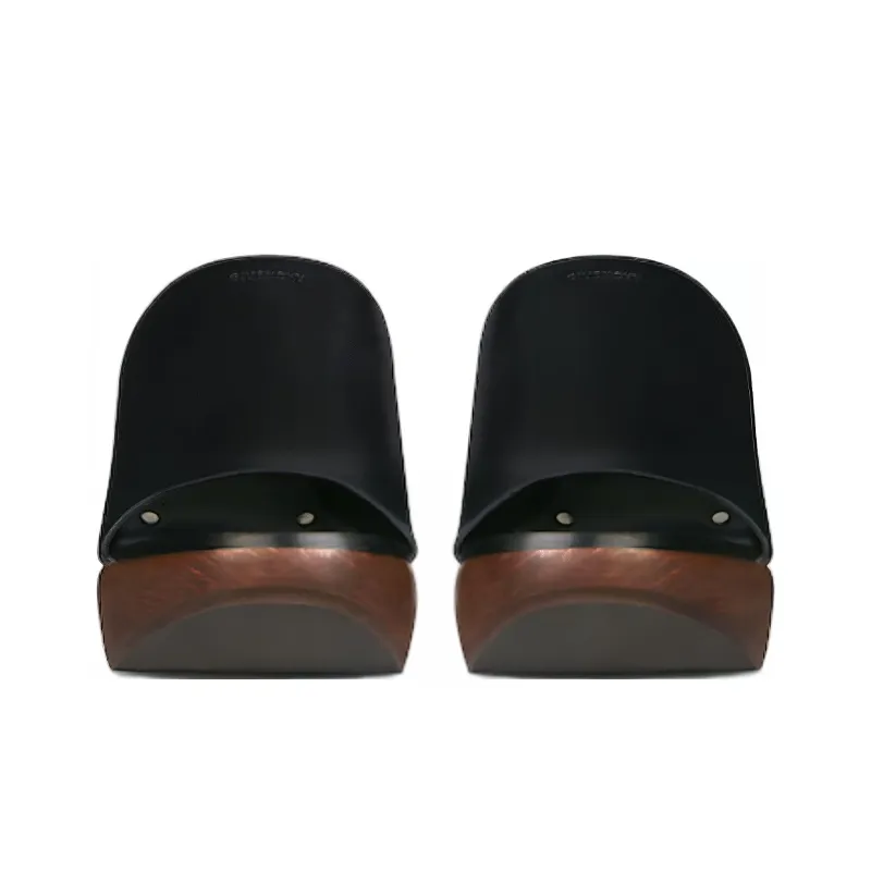 Givenchy G Clog 95mm Leather Mules-3