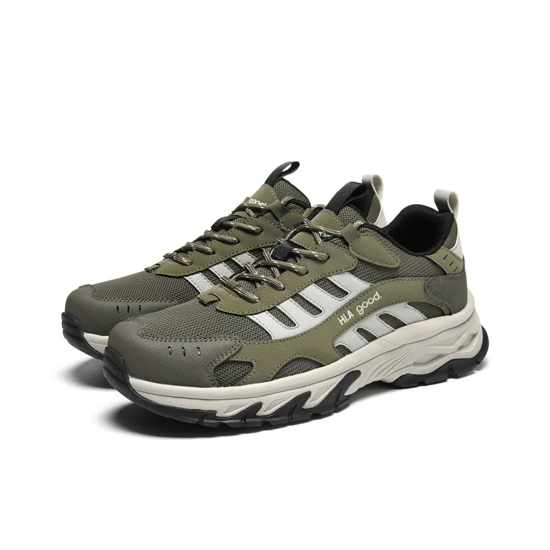 HLA Breathable Platform Height Increasing Athletic Shoes Casual Shoes Men-8