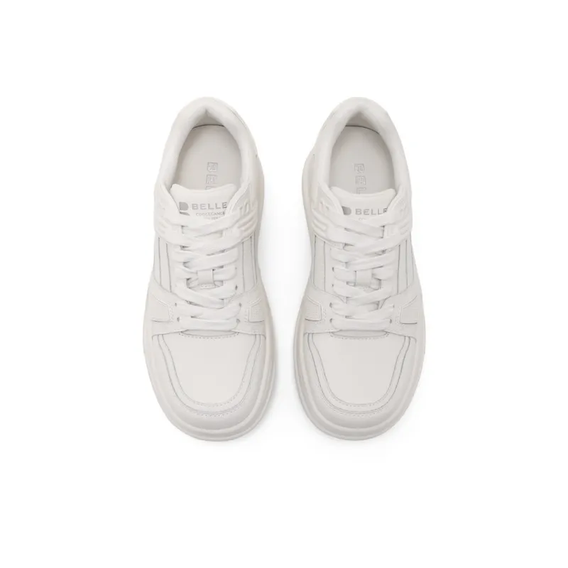 BELLE Lightweight Wear-Resistant And Slip-Resistant Low-Top Skateboard Shoes Women's-2