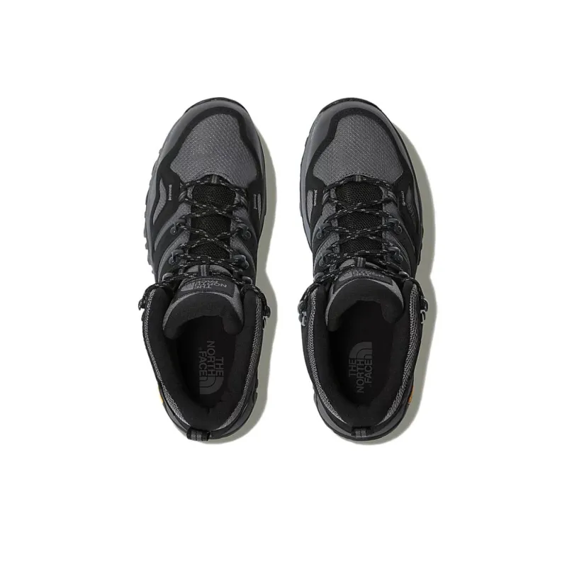 THE NORTH FACE HEDGEHOG FUTURELIGHT Anti Slip Wear Resistant High Top Hiking Shoes Men Black Gray-4
