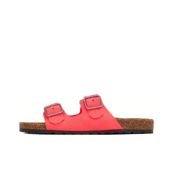 SAINT LAURENT Jimmy Double Strap Slip On Sandals