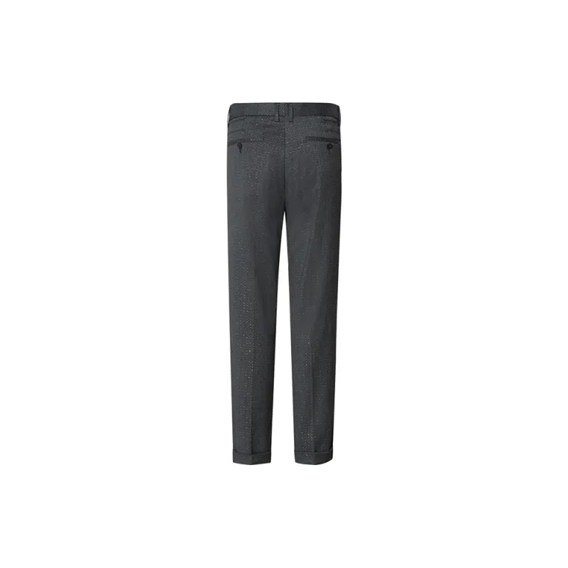 ANDREW MACKENZIE Suit Trouser Men's Dark Gray-1