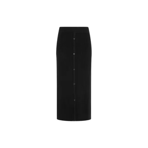 CALVIN KLEIN Casual Long Skirt Women's Black