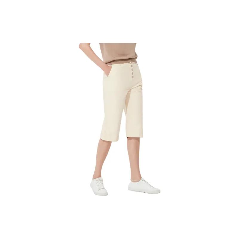 Hush Puppies Casual Shorts Women's Ecru-1