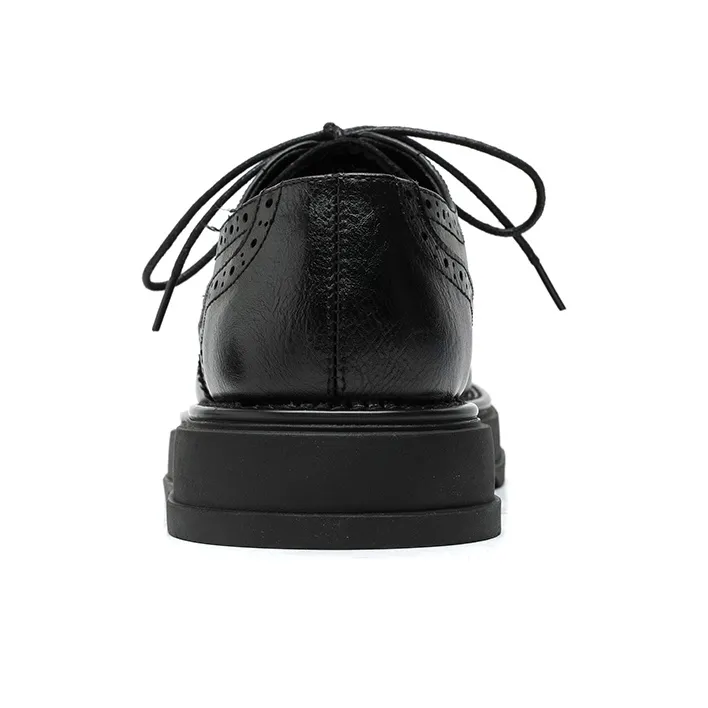 Chi Wolf Men's Casual Shoes Men Low Top Black/Brown-4