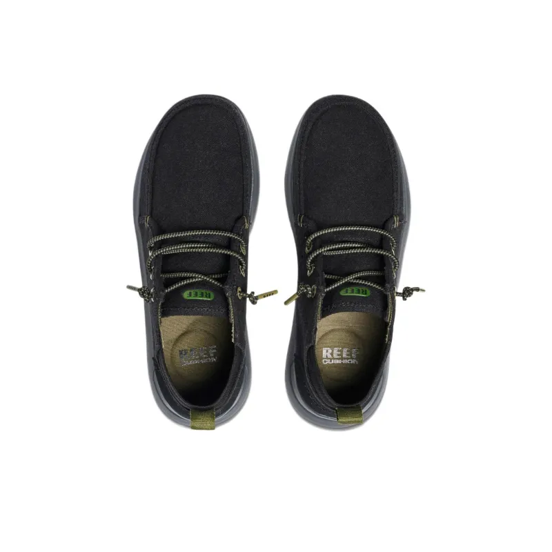 REEF Wear-Resistant Mid-Top Running Shoes Men Black-2