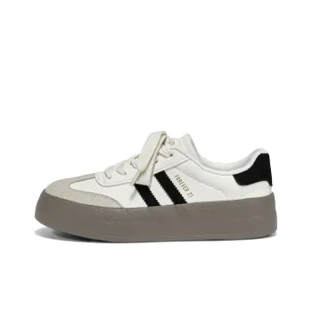FOREVER 21 Height Increasing Abrasion Resistant Lightweight Slip Resistant Low Top Skateboard Shoes Women's