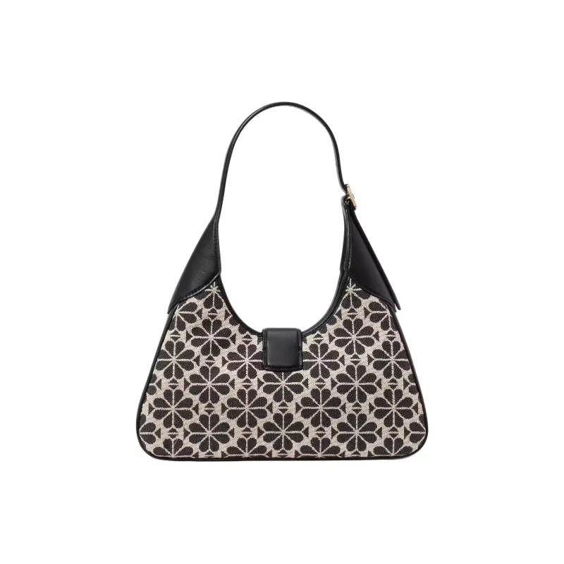 Kate Spade Jacquard Handbag, Shoulder Bag Regular Women's Black-2