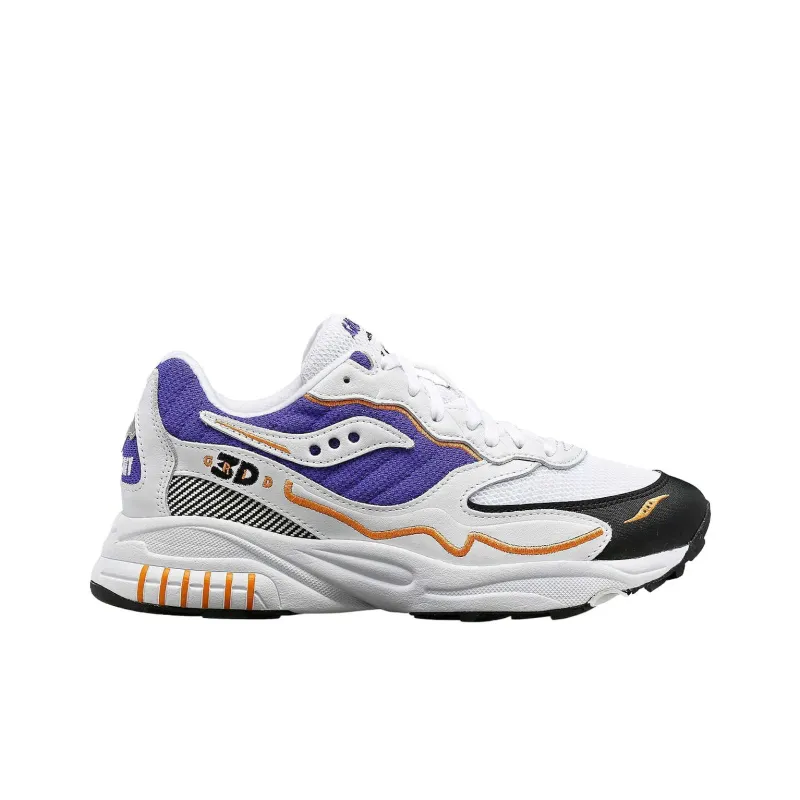 Saucony Slip Resistant And Breathable Low Top Casual Shoes Men White-1