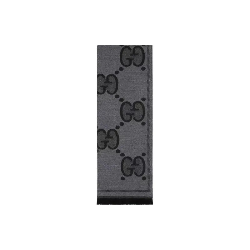 GUCCI Gg Jacquard Scarf-1