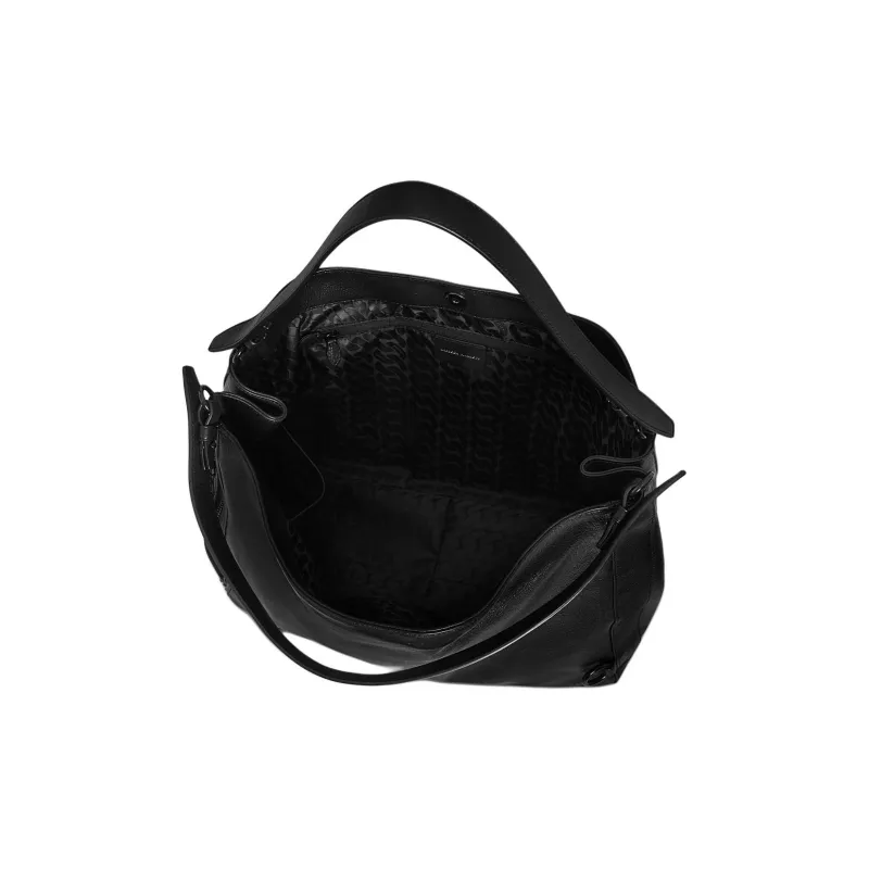 REBECCA MINKOFF Genuine Leather One Shoulder Handbags Women's Black-2