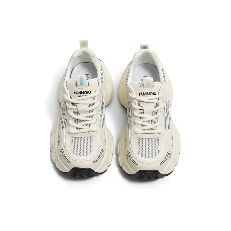 HUANQIU Breathable Support Height Increasing Chunky Sneakers Women's-4