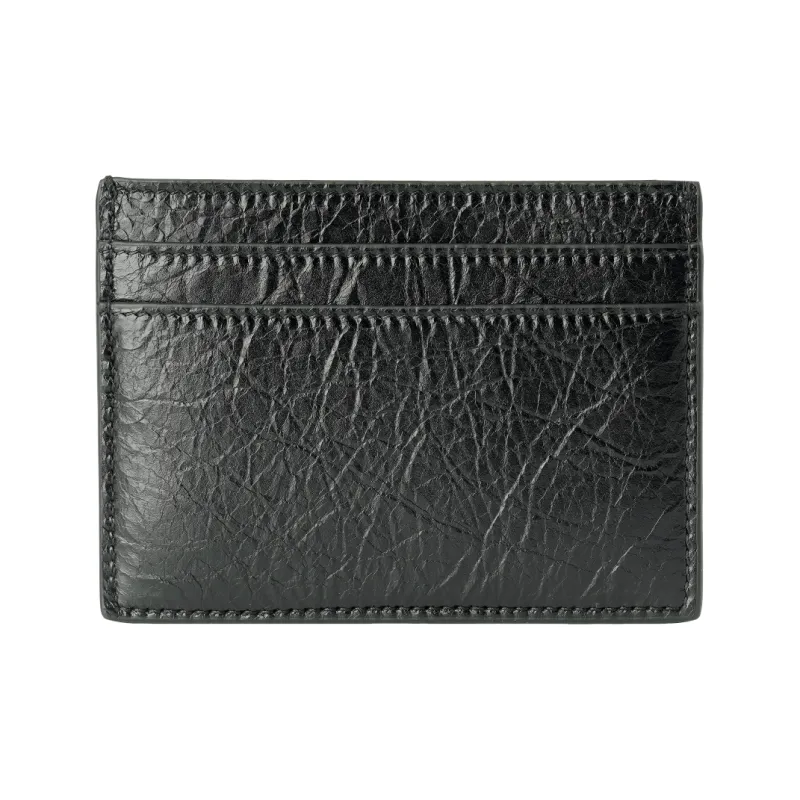 Balenciaga Mens Monaco Card Holder Black-4