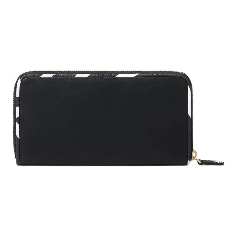 Braccialini PU Wallet Money Clip Clutch Women's Black-1