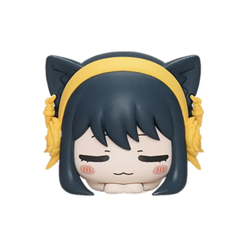 SEGA Anya Forger Snoozing Cat Mini Collection Sega MP Spy X Family 4.5cm Chibi Figures-1