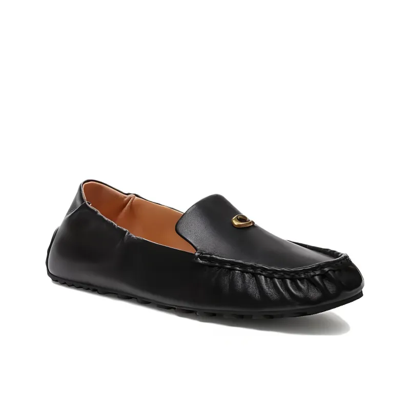 COACH Ronnie Leather Loafers-2