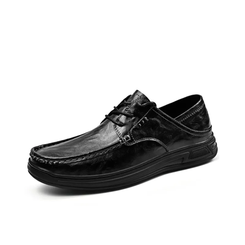 Season Ram Low Top Casual Shoes Men Black-1