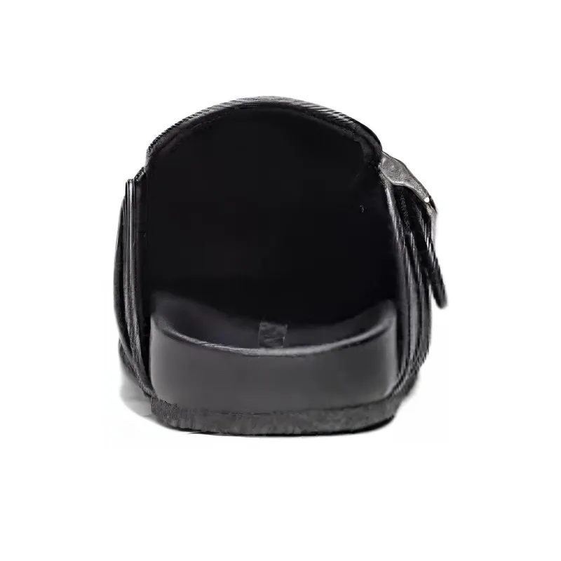 COACH Closed Toe Slippers Men's Black-4
