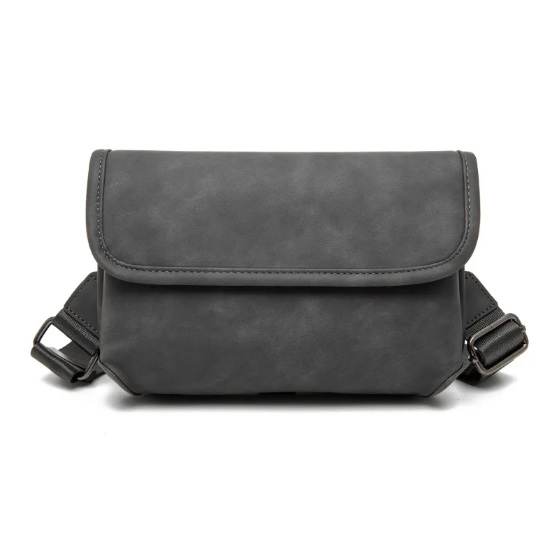 Slazenger PU Crossbody Bags Men's Gray Green-19