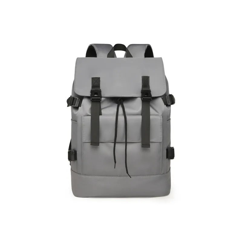 BRABOSTON Oxford Backpack Regular Unisex Gray/Black/Blue-0