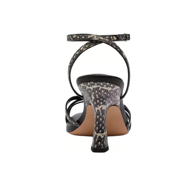 COACH Kelsey Strap Sandals 9cm Women's Black-4