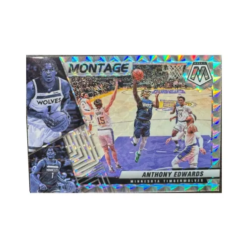 PANINI Anthony Edwards Mosaic Holographic Card Sports Cards 1 Pc