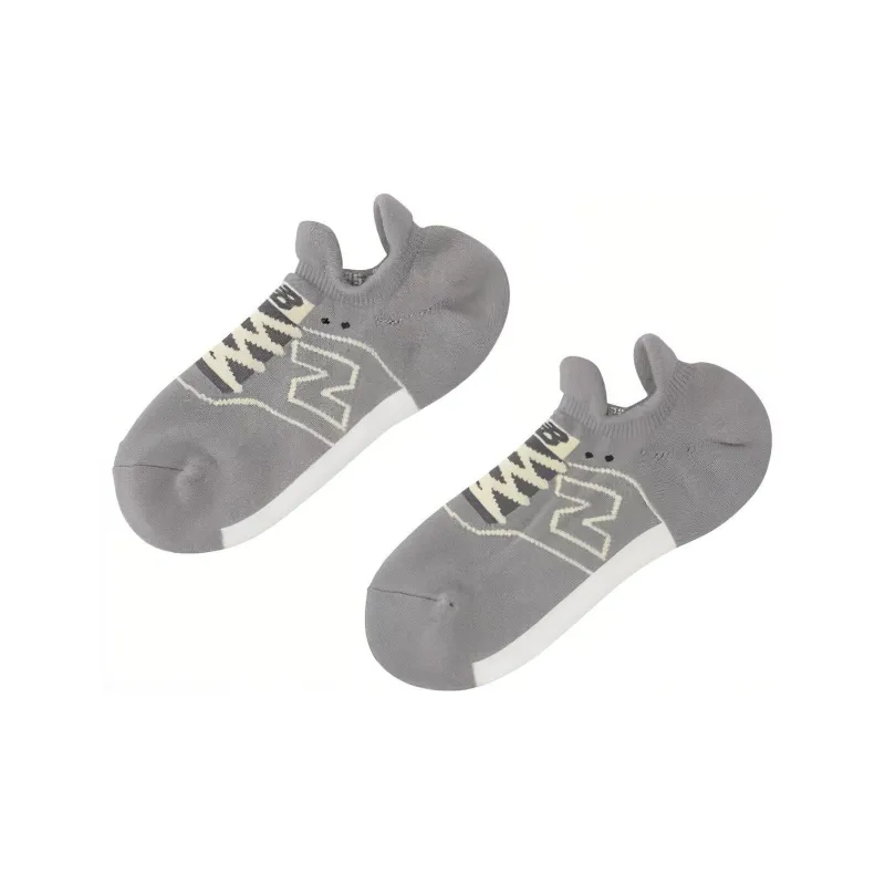 New Balance Ankle Socks Unisex 1 Pack Slate Gray-1