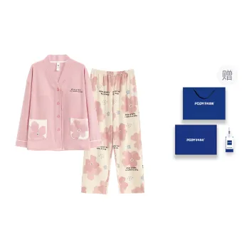 Floating Light Islands Pajama Set Women's Box Pink