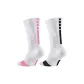 2 Pack (White Black+White Pink)