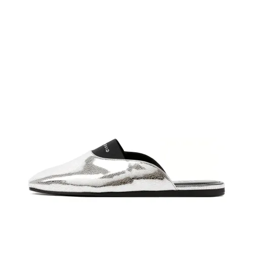 Givenchy Women's Bedford Flat Mule 'Silvery'